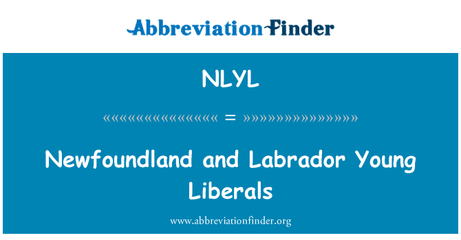 NLYL: Newfoundland şi Labrador tinerilor liberali