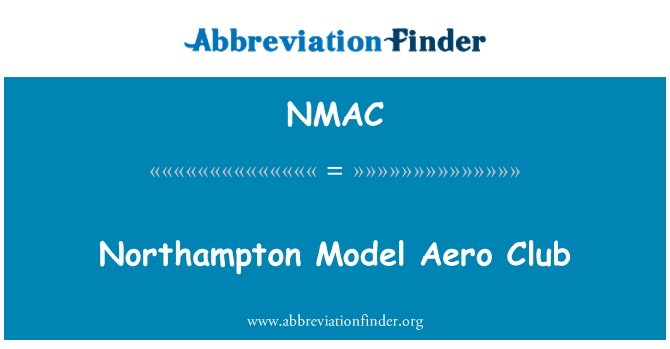 NMAC: Northampton Model Aero Club