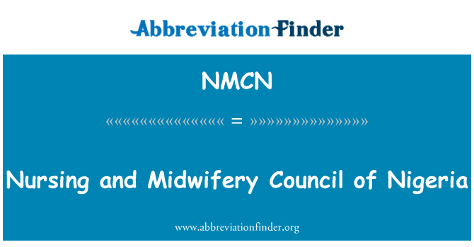NMCN: Slaugytojų ir akušerių Taryba Nigerijos