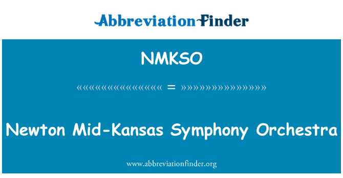 NMKSO: Orquesta de la sinfonía de Newton Mid-Kansas