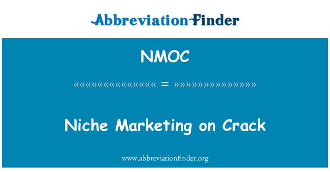 NMOC: Nika Marketing na Crack