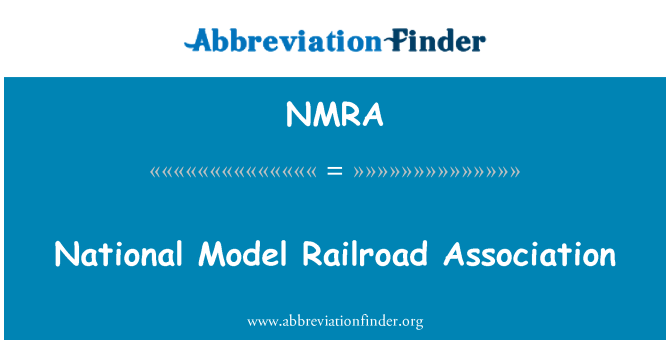 NMRA: Persatuan Kereta Api Model negara