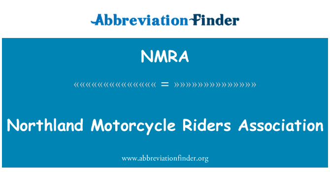 NMRA: Northland motorcykel Riders Association
