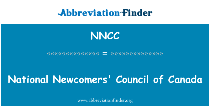 NNCC: Nationalen Newcomer Council of Canada