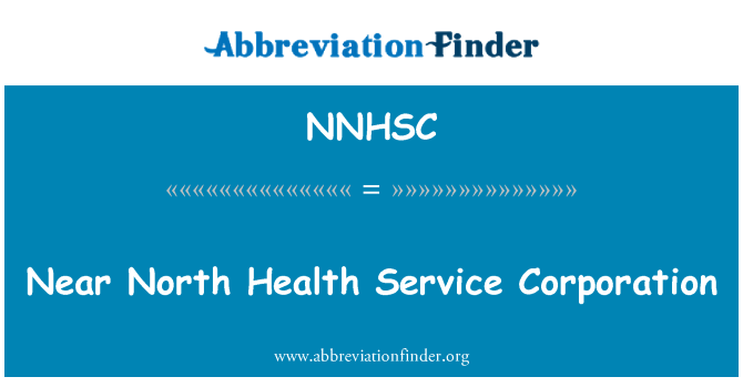 NNHSC: Nei pressi di North salute servizio Corporation