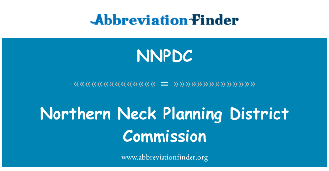 NNPDC: Northern Neck Planning District Commission