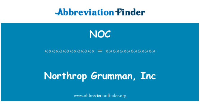NOC: Northrop Grumman, Inc