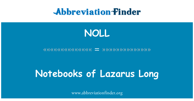 NOLL: Cadernos de Lazarus Long