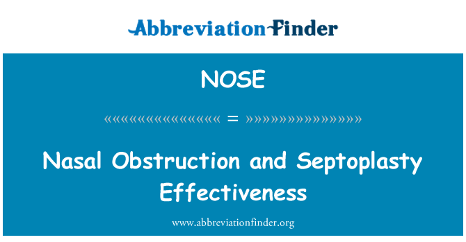 NOSE: Trip bouche nen ak efikasite Septoplasty