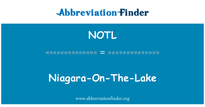 NOTL: Niagara-On-The-Lake