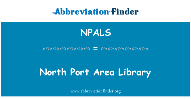 NPALS: 노스 포트 지역 도서관