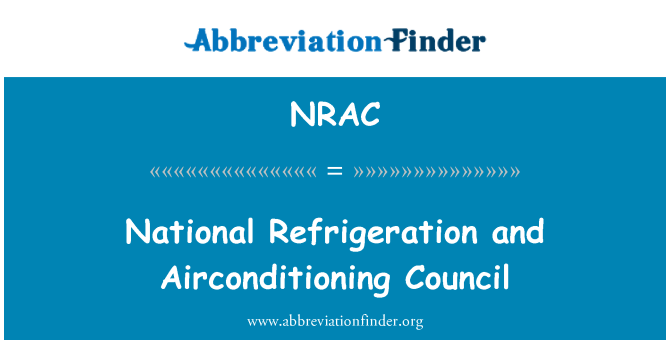 NRAC: Quốc gia điện lạnh và máy lạnh đồng
