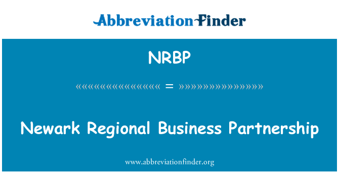NRBP: Newark khu vực kinh doanh quan hệ đối tác