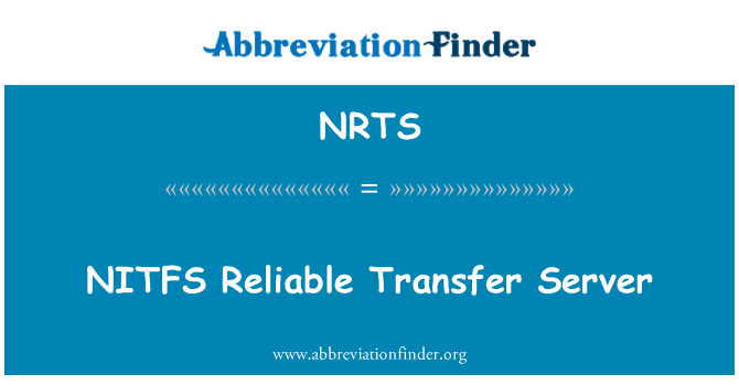 NRTS: NITFS niezawodny Transfer serwera
