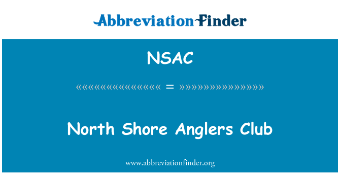 NSAC: North Shore rybárov Club