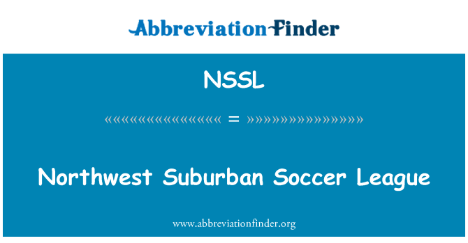 NSSL: دوري كرة القدم في ضواحي شمال غرب