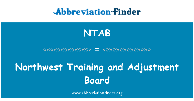 NTAB: Nordvest trening og justering styret