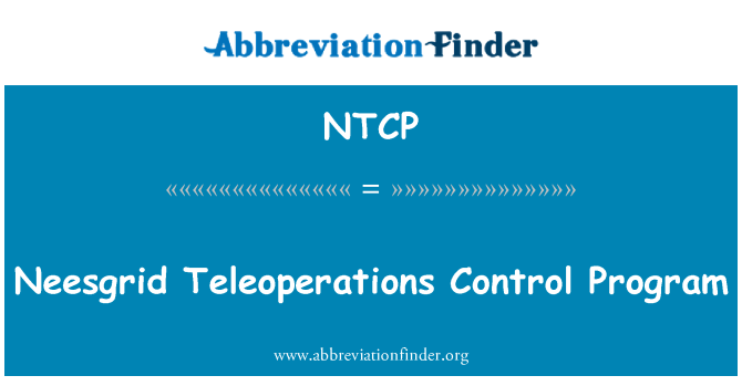 NTCP: Neesgrid Teleoperations kontrollprogram