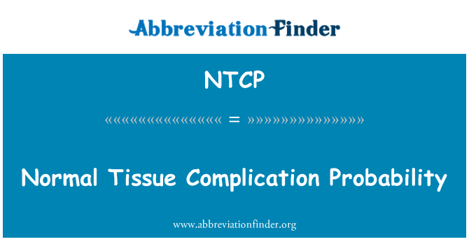 NTCP: Probabilitat de complicacions teixit normal