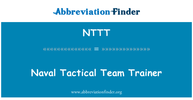 NTTT: L-iskwadra Navali tattika Trainer