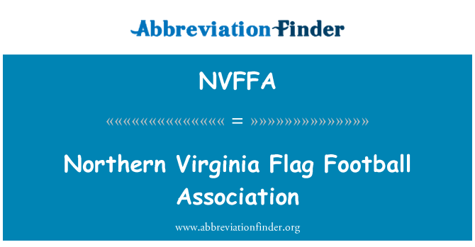 NVFFA: Nord-Virginia-Flag Football Association