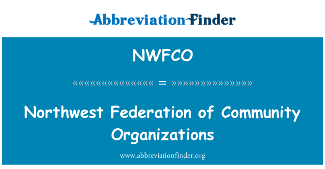 NWFCO: コミュニティ組織の北西連合
