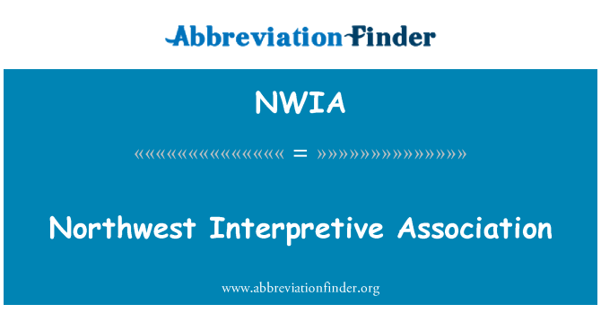 NWIA: Severozápad interpretační asociace