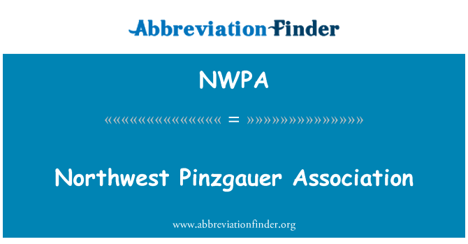 NWPA: 北西 Pinzgauer 協会