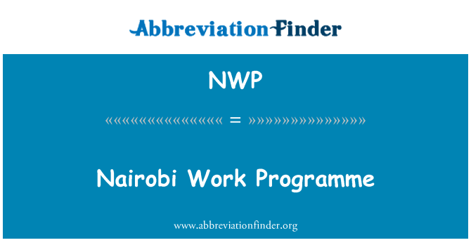 NWP: Nairobi pracovní program
