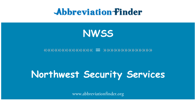 NWSS: Northwest Security Services