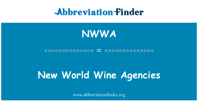 NWWA: Nuove agenzie di vino del mondo