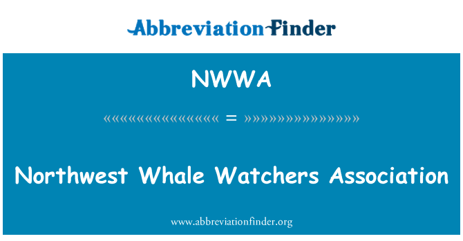 NWWA: Noordwest walvis Watchers Association