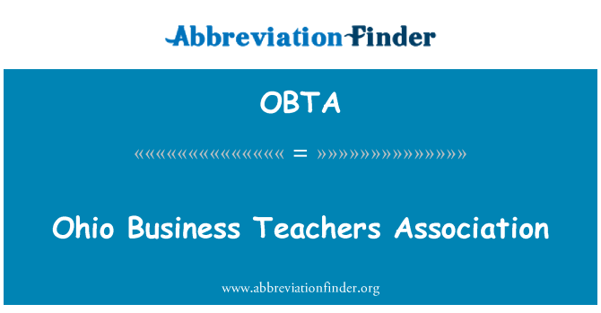 OBTA: Ohio affaires Teachers Association