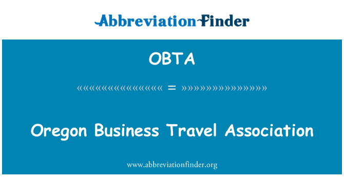 OBTA: Oregon Business Travel Association