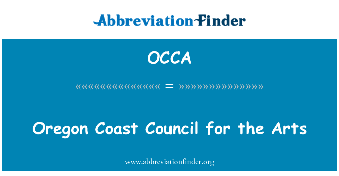 OCCA: Oregon Coast Svet za umetnost