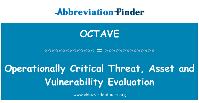 OCTAVE: Operacionalmente crítica amenaza, activos y evaluación de la vulnerabilidad