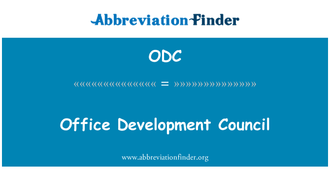 ODC: Office fejlesztési Tanács
