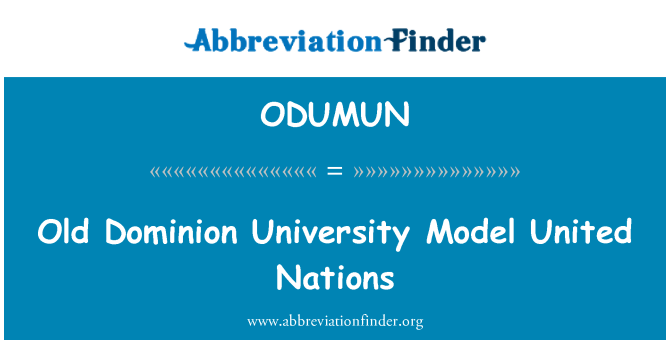 ODUMUN: Nasyon zini modèl ki gen dominasyon Inivèsite