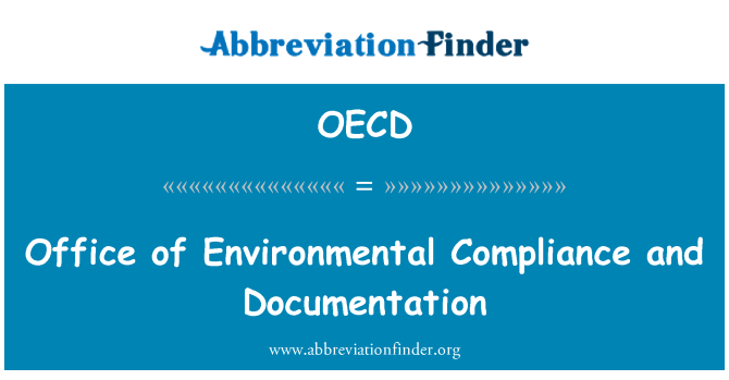 OECD: Büro der Einhaltung und Dokumentation