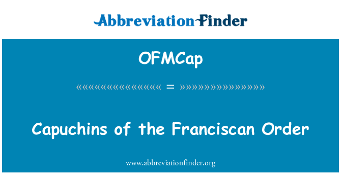 OFMCap: Claudia a Ordinului Franciscan