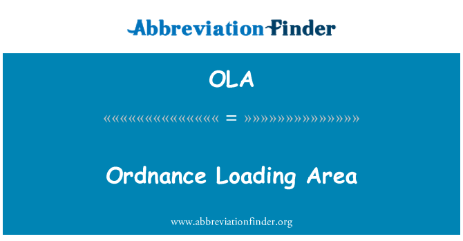 OLA: Ordnance Lastefladens