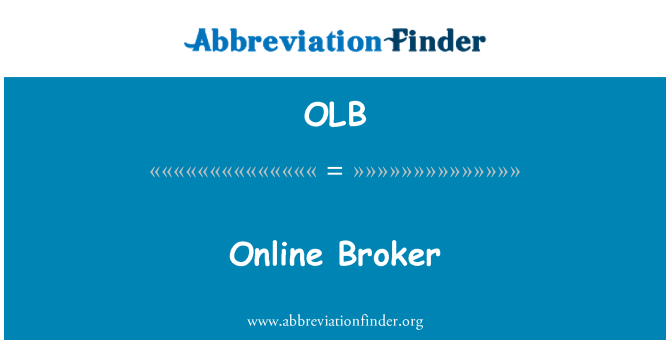 OLB: Online maakleri