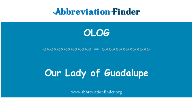 OLOG: Dievmāte Guadalupe