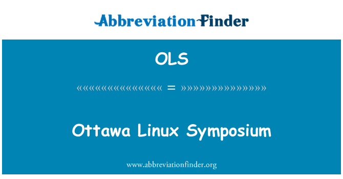 OLS: Simpozion de Linux Ottawa