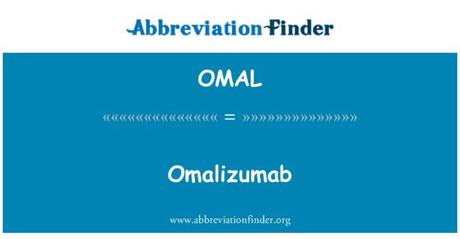 OMAL: Omalizumab