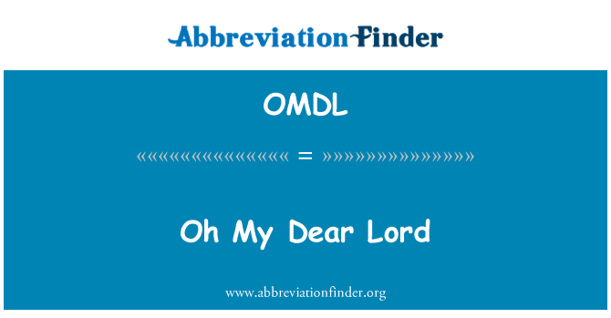 OMDL: O m' Seyè a renmen