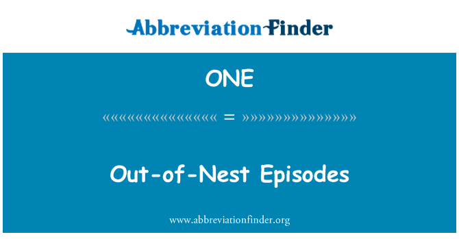 ONE: An konesans de nich Épisodes