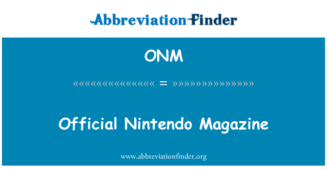 ONM: Magazin Nintendo ofisyèl