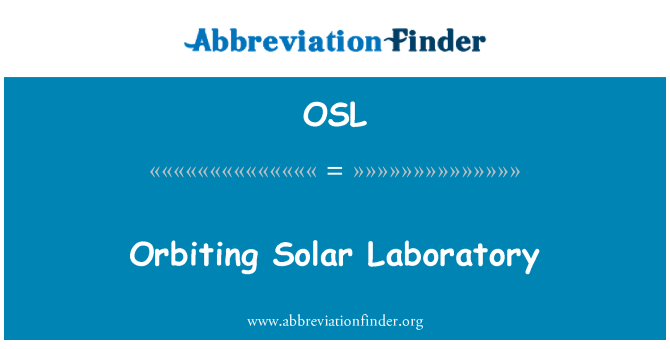 OSL: En laboratwa olè