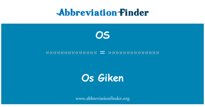 OS: OS Giken